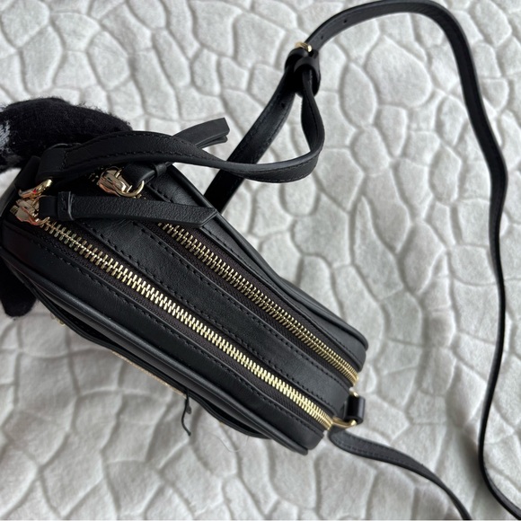 Ted Baker Black Leather Crossbody Bag - Picture 5 of 13